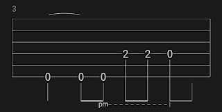 Tab gitar bongkar bar 3