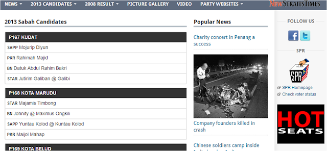 Rujukan Berita Terkini Myundi PRU13 2013 ~ e-contoh 