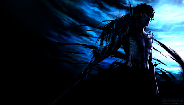   Kurosaki Ichigo Final Getsuga Tenshou Bleach Shinigami Anime HD Wallpaper Desktop Background 