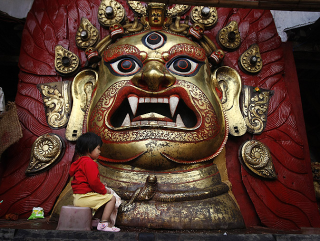 indra jatra bhairav