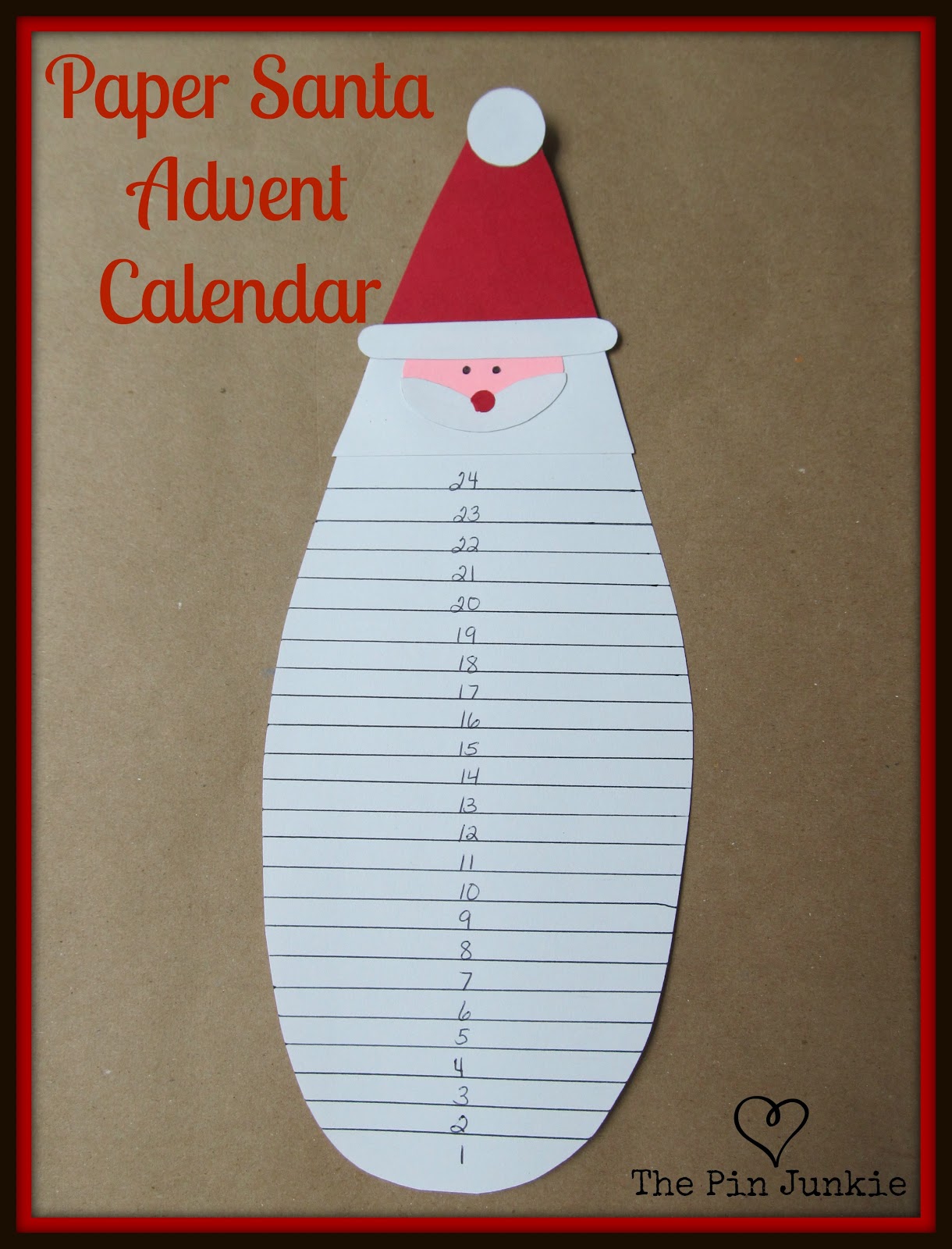 Advent Crafts For Kids