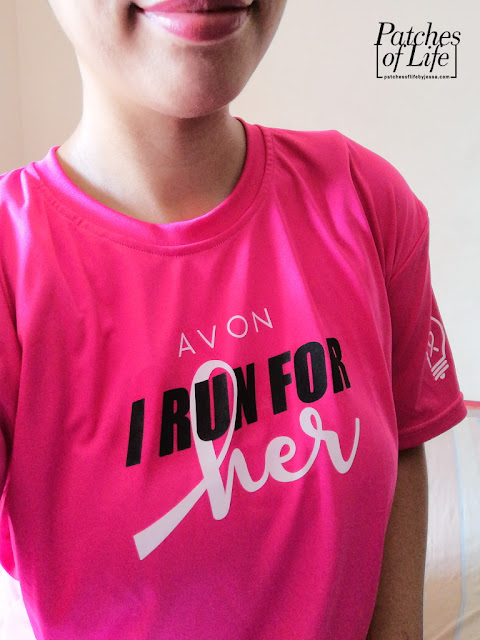 Avon I Run For Her shirt 