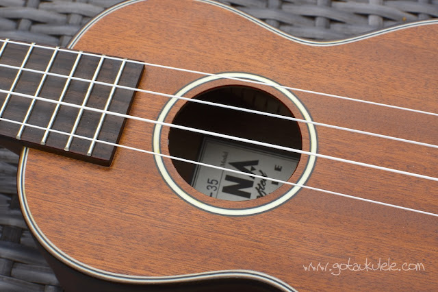 Ohana SK-35 Soprano Ukulele sound hole