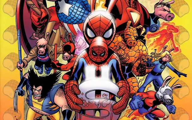 siapa Spider-Ham asal usul spiderham marvel