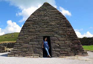 Dingle Peninsula's famous early Christian church Gallarus Oratory