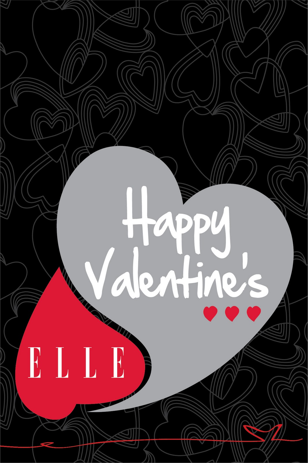 EASTERN DECORATOR: FREE Valentine’s Wallpaper feat. Elle® (for PC ...