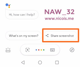 cara mengambil screenshot konten pribadi menggunakan google assistant