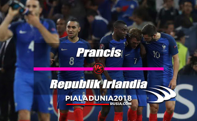 Prediksi Pertandingan Persahabatan Perancis vs Republik Irlandia
