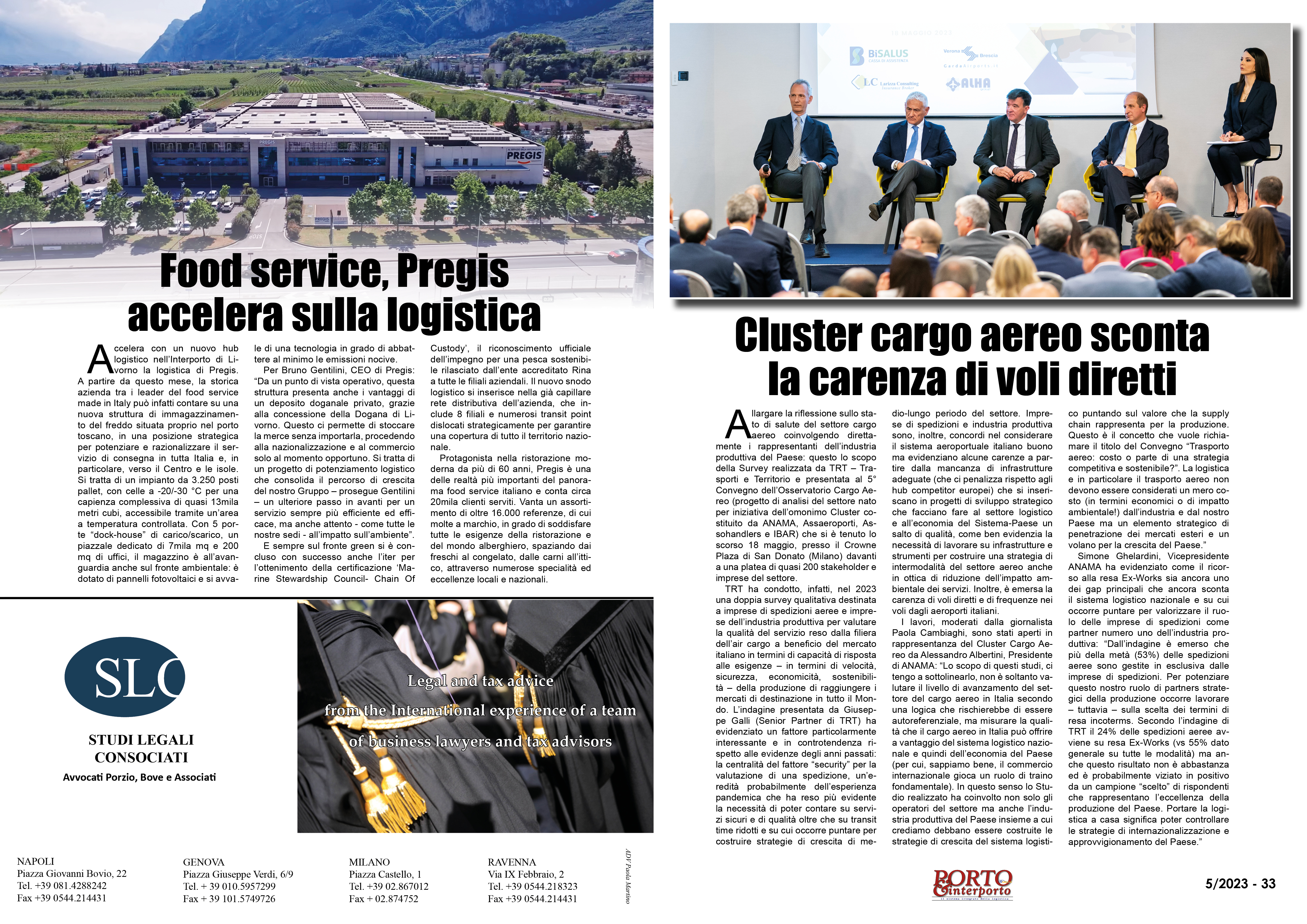 MAGGIO 2023 PAG. 32 - Food service, Pregis accelera sulla logistica