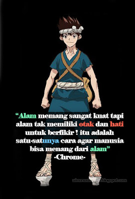 kata yang memiliki arti dan makna didalamnya dan kadang dengan kata 32 Kata-kata Mutiara Dalam Anime Dr. Stone