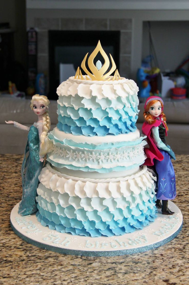 Cantiknya 22 Kue Ulang Tahun Frozen Ini Bikin Putri Kamu 