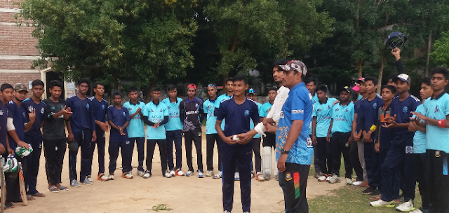 শোয়াইবের স্পিন জাদুতে  বাঁশখালী ক্রিকেট একাডেমির জয়