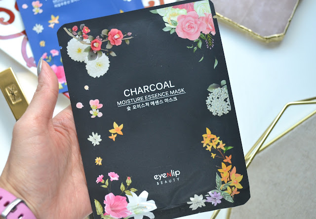 eyeNLip Beauty Hyaluronic Acid and Charcoal Masks