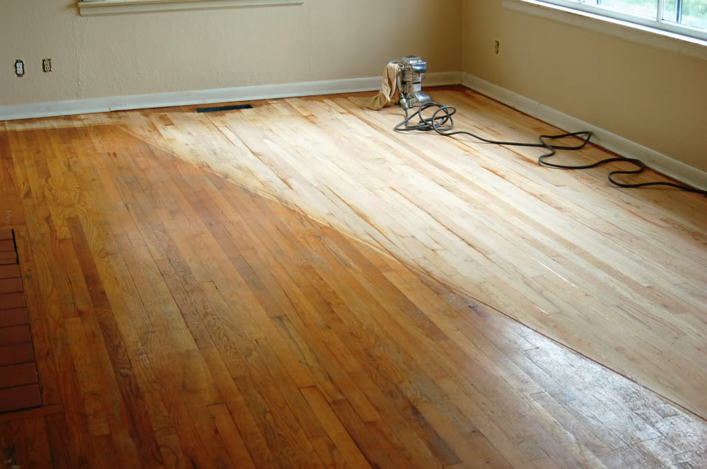 Refinish a Hardwood Floor