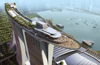 Uniknya Hotel Marina Bay Sands