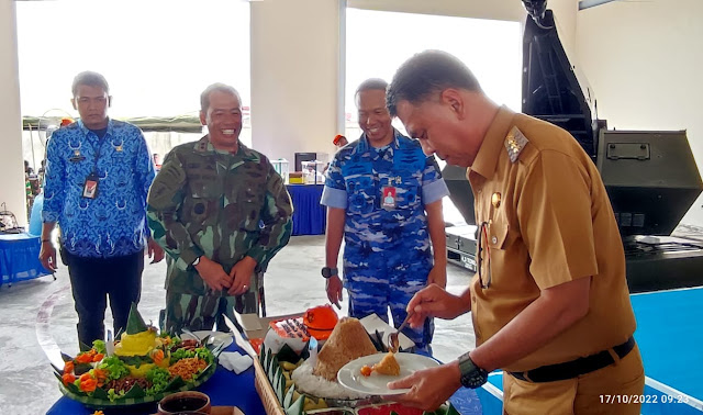 Hadiri Acara Peringatan HUT ke 75 Kopasgat dan HUT Denhanud 477 Kopasgat Natuna ke-1, Ini Pesan Bupati Wan Siswandi