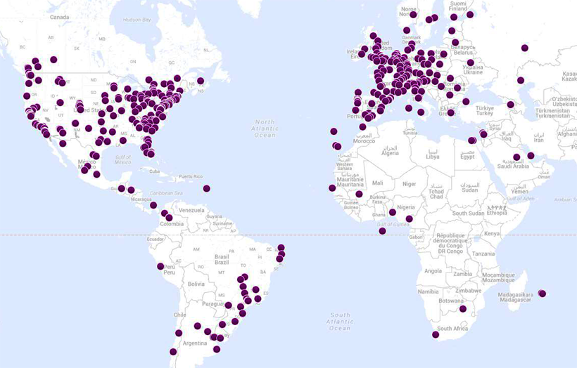  Coworking Map