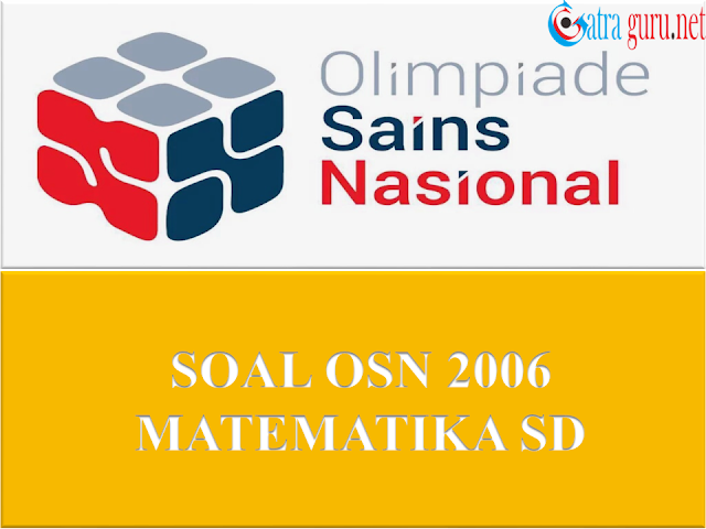 Soal Osn Matematika Sd Tahun 2006