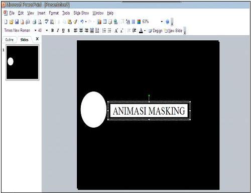 Jijid's zone: Animasi Masking Pada Power Point