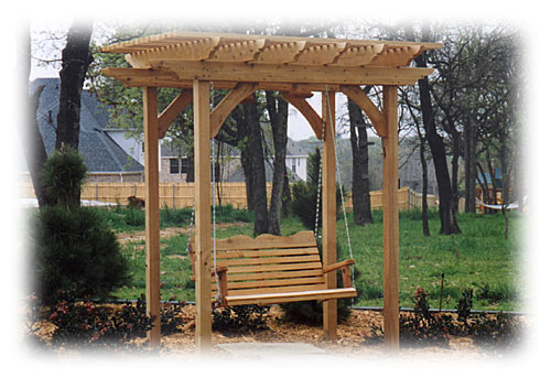 Pergola Arbor Swing Plans