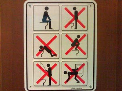 Wackiest, Funniest And Oddest Toilet Signs Seen On www.coolpicturegallery.net