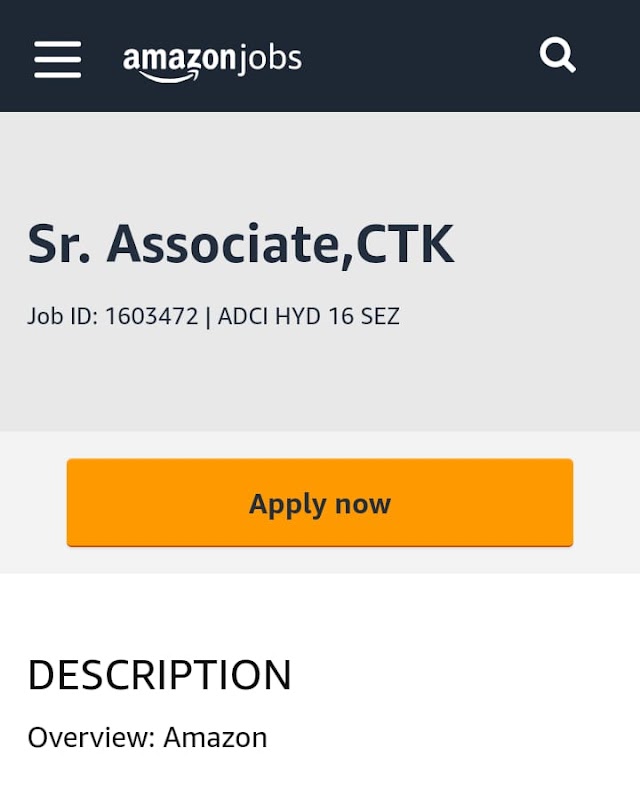 Amazon Recrutiment-2021,Data Entry Jobs. Work from Home, Apply now.