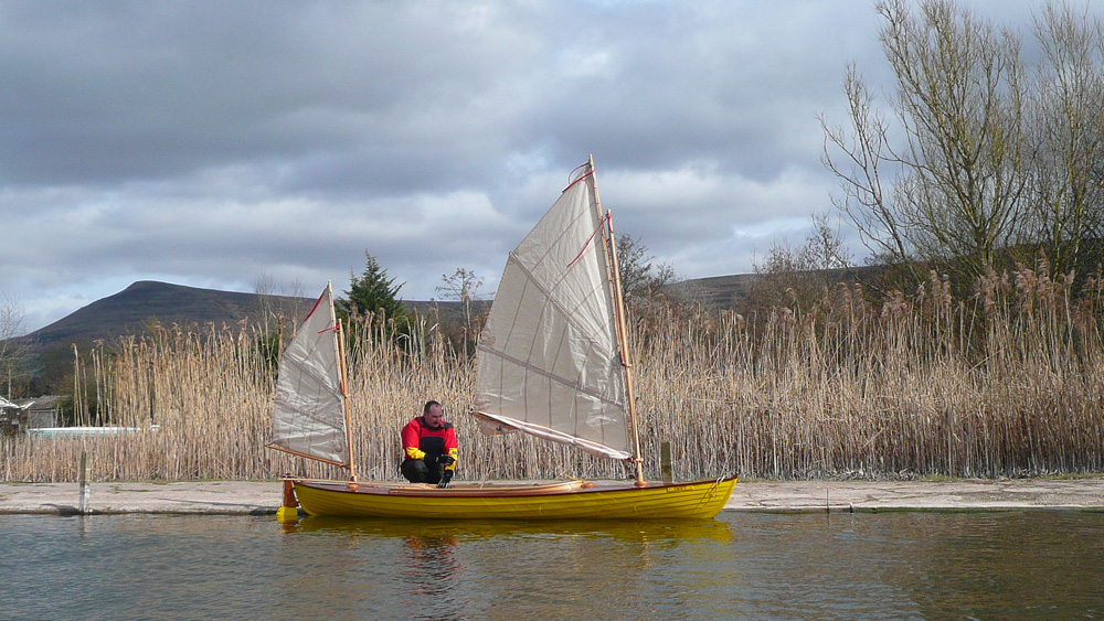 sail, salt and sawdust: home build - oughtred sailing canoe