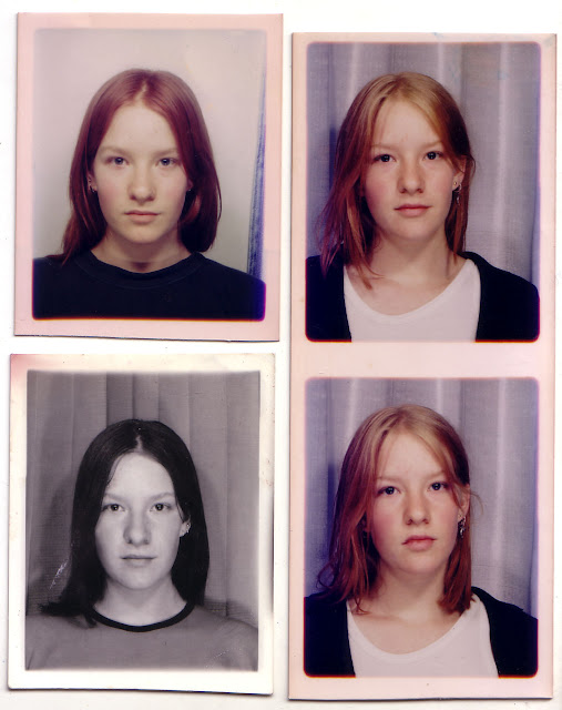 90's passport photos