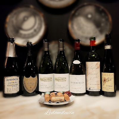 Some of last night wines by @LeDomduvin 2021