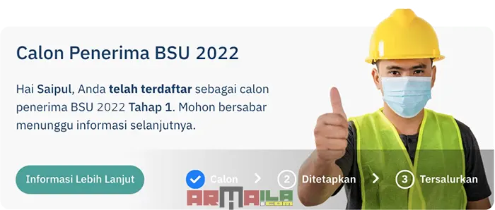 Login Situs bsu.kemnaker.go.id, Cek BSU 2022 atau BLT Subsidi Gaji Rp1 Juta yang Segera Cair