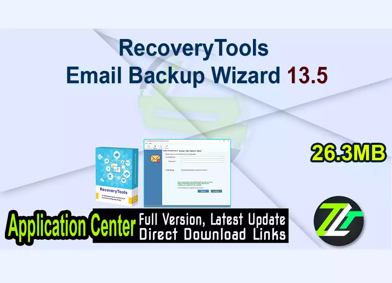 RecoveryTools Email Backup Wizard 13.5