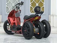 Motor Honda vario Matic techno 2009