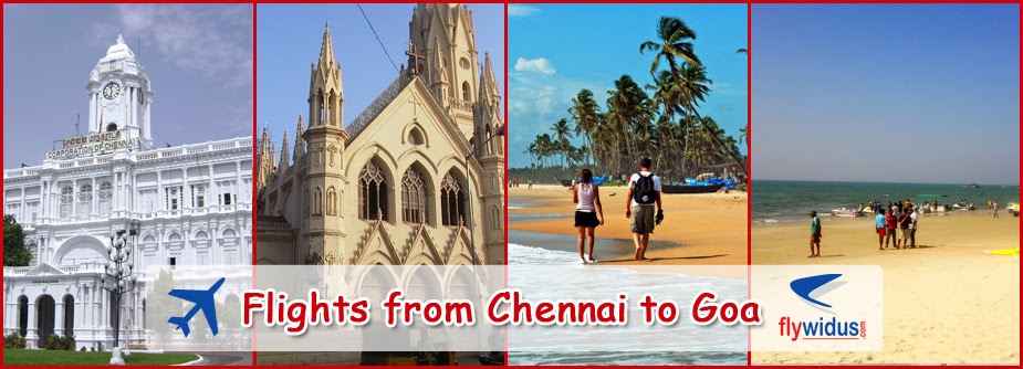 Flights from Chennai MAA to Goa GOI