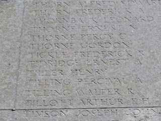 Ernest Tidridge on Southampton Cenotaph