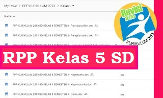  khususnya pada pembelajaran Tematik Kelas  RPP K13 Revisi 2018 SD Kelas 5 Semester 1 Tema 1 Organ Gerak Hewan dan Manusia