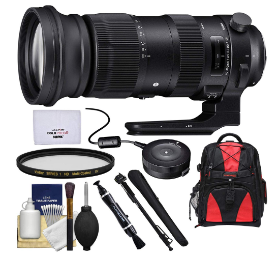 Sigma 60-600mm f/4.5-6.3 Sports DG OS HSM Zoom Lens