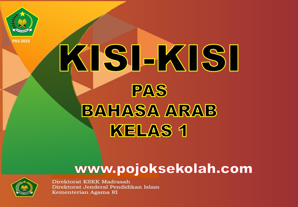 PAS Bahasa Arab Kelas 1