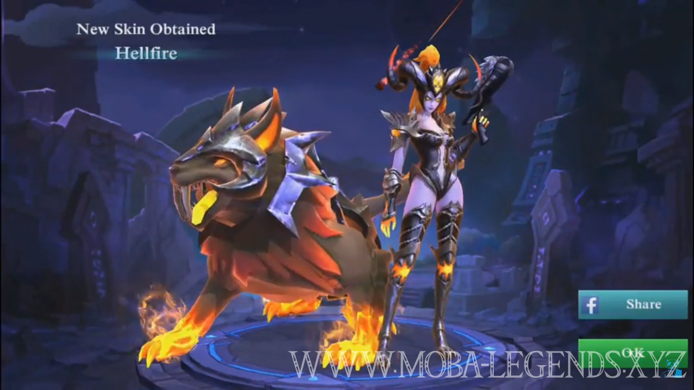 New Skin Epic Irithel Hellfire Mobile Legends Bang Bang MOBA