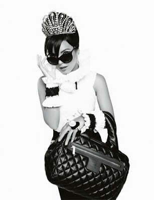 Lily Allen for Chanel handbags