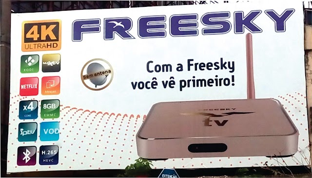 FREESKY OTT 4K NOVA ATUALIZAÇÃO ONLINE V2.0.3.14 - 21/03/2019