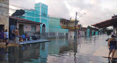 Socorro às vítimas das chuvas em Alagoas