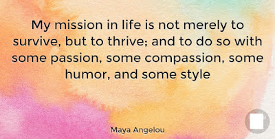 Maya Angelou My Mission