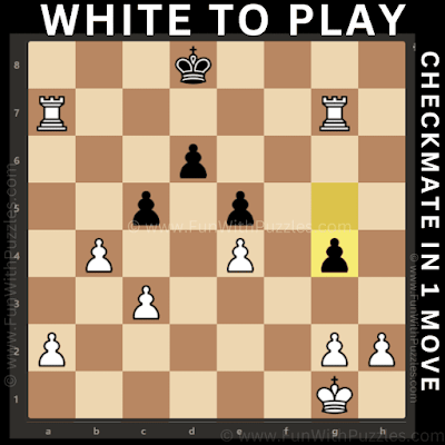 Chess Puzzle: White to Play and Checkmate in 1 Move