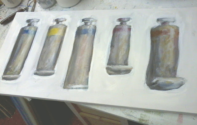 paint tubes acrylic