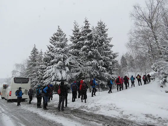 Na granicy wsi Łętowe i Wilczyce