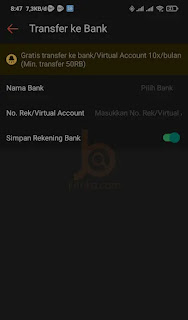 cara tarik saldo shopee ke bank dan dana