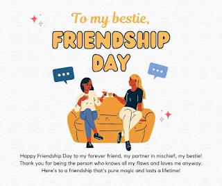 Image of Friendship Day Wishes and Images for Bestie