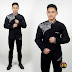 Modern Model Baju Gamis Batik Kombinasi Kain Polos 2018 Terbaru