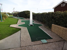 The Crazy Golf course in Hastings, East Sussex