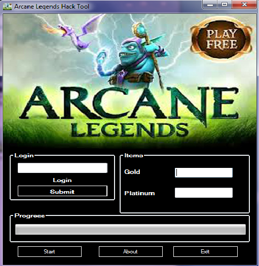 Arcane Legends Hack tool